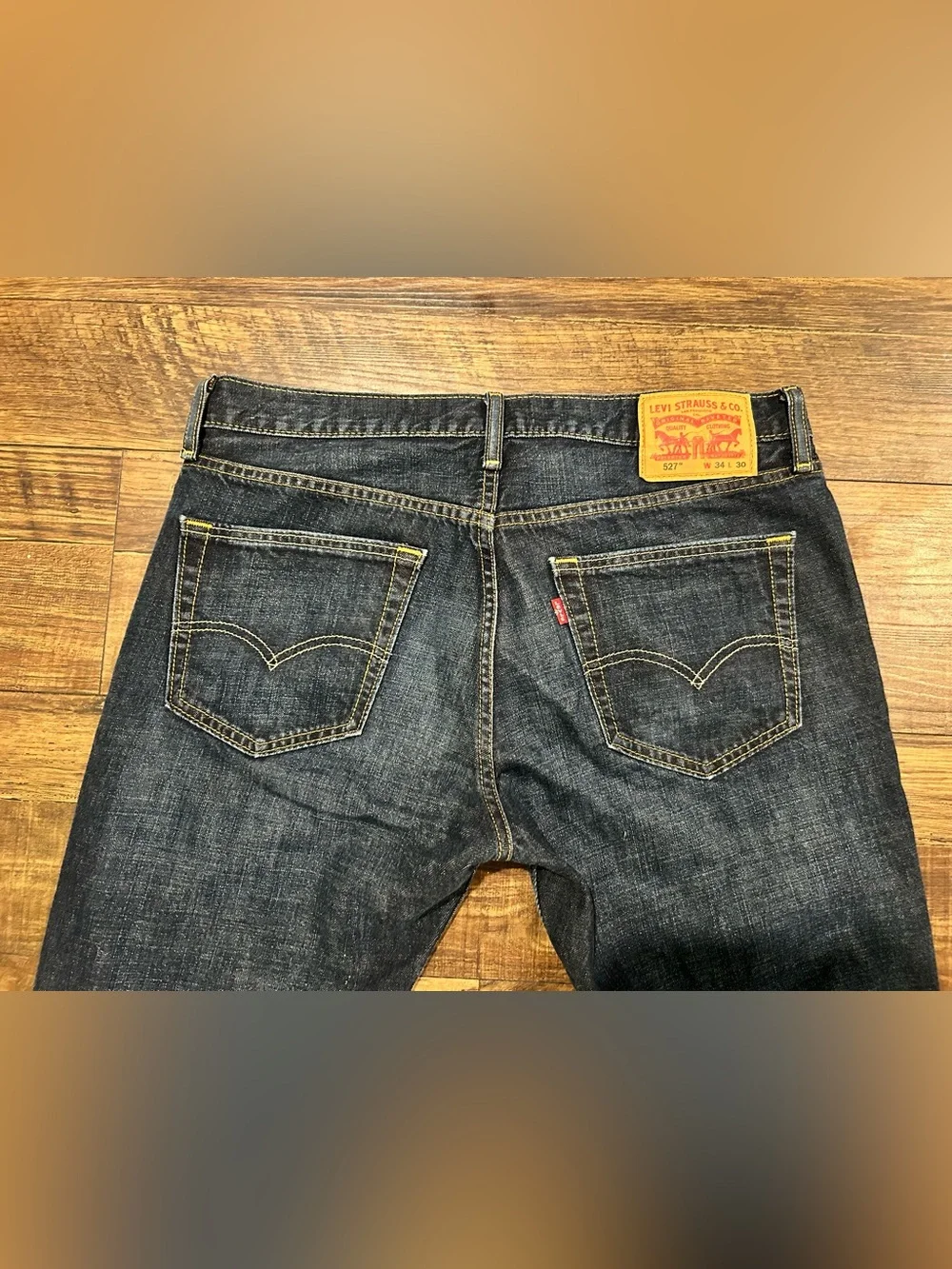 Levi's Mens Dark Denim Jeans Size 34X30